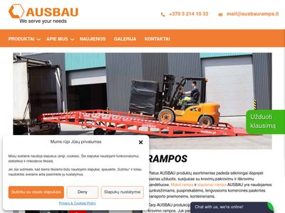 Mobile und Stationäre Verladerampen – Mobilios rampos, кrautuvų