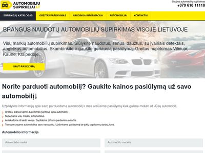 Automobilių supirkimas – Automobiliusupirkejai.lt
