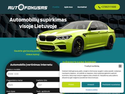 Auto supirkimas greitai ir brangiai 💶 – AUTOFOKUSAS