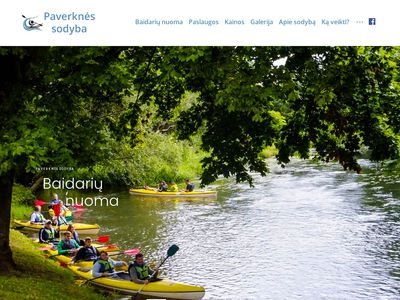 Baidarių nuoma, baidarės verkne, baidarės | Baidariunuomaverkne.lt