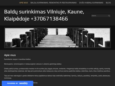 Baldų surinkimas Vilniuje, Kaune, Klaipėdoje +37067138466 –