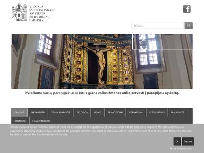 Bernardinų parapija  bernardinuparapija.lt