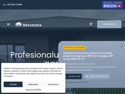 Pagrindinis – Betometa.lt  betometa.lt