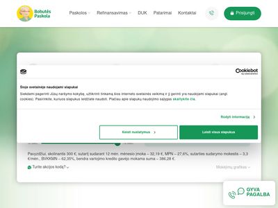 Paskolos ir kreditai internetu | Bobutes Paskola  www.bobutespaskola.