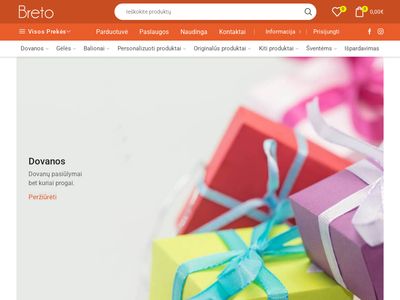 Dovanos internetu | Nežinai, ką padovanoti? Dovanų idėjos | Breto