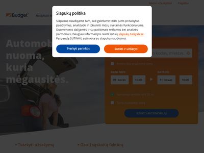 Budget Rent-a-Car Lithuania: Vilnius, Kaunas, Klaipeda | Automobili&#