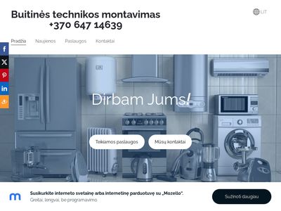 Buitinės technikos montavimas ir remontas  buitines-technikos-