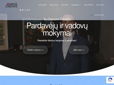 Mokymai su Dariumi Čiboniu | cibonis.lt  cibonis.lt