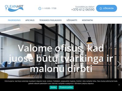 Valymo paslaugos – cleanart.lt  cleanart.lt