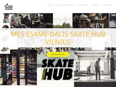 Riedlenčių parkas Vilniuje | Core Indoor Vilnius  coreindoor.lt