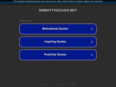 Demotyvacijos.net | Geriausios demotyvacijos internete