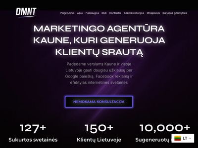 Marketingo agentūra Kaune | MB Daimanata  dmnt.lt
