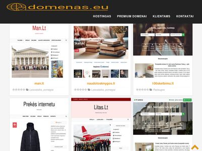 Domenas.EU – Domenai  ir hostingas  www.domenas.eu