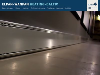 Grindjuostinis šildymas | Elpan – Wanpan Heating Baltic