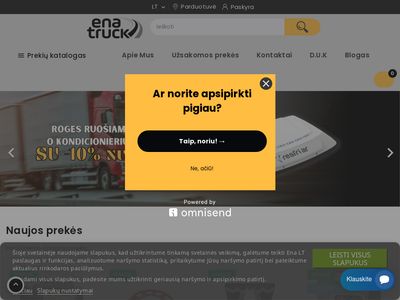 Aksesuarai sunkvežimiams ir prekės vairuotojams | Ena LT