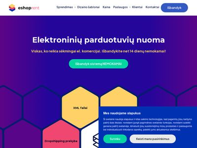 Elektroninių parduotuvių nuoma  www.eshoprent.com
