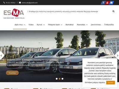Esma.lt – B kategorijos motorinių transporto priemonių
