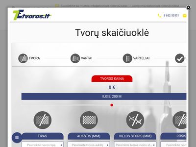 Tvorų gamyba ir prekyba tvoromis | etvoros.lt  etvoros.lt
