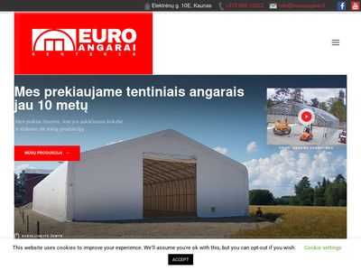 Angarai Jūsų ūkiui ir verslui | Euroangarai  euroangarai.lt