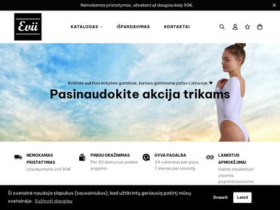 Evii – kokybės ženklas  evii.lt