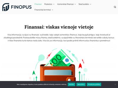 Finansai  finopus.lt