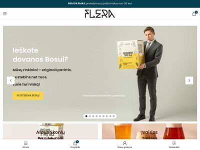 Valgomos Puokštės ir Dovanos | Pristatymas Vilniuje ir