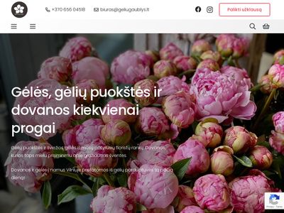 Gėlių gaublys | Gėlių salonas. Kiekvienas mūsų darbas – tai meno