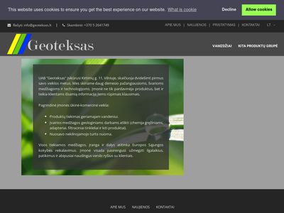 Geoteksas | most advanced technologies, innovations related to water