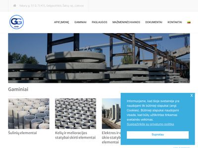 Gelžbetonio ir betono gaminiai – Gelgaudiškio gelžbetonis