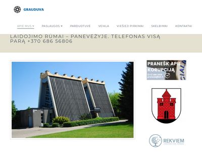 Grauduva – Laidotuvių rūmai Panevėžyje | Salių ir transporto
