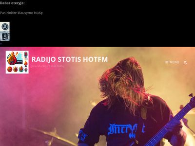 Radijo stotis HotFM – Jūra muzikos, lašas kalb
