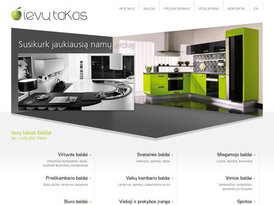 Virtuvės baldai ir vaikų kambario baldai  www.ievutakas.lt