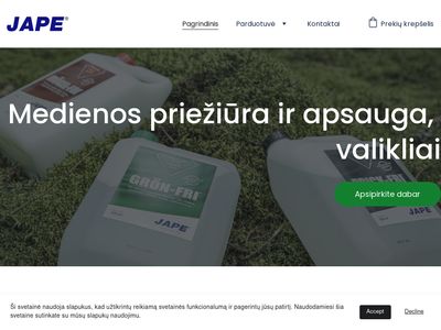 JAPE – Ekologiškos ir efektyvios Švedų gamintojo priemonės. Pelė