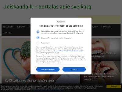 Jeiskauda.lt – portalas apie sveikatą  www.jeiskauda.lt