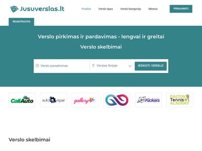 Parduodu verslą | Parduodamas verslas – Jusuverslas.lt