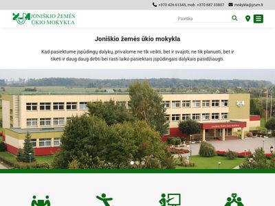 Joniškio žemės ūkio mokykla  jzum.lt