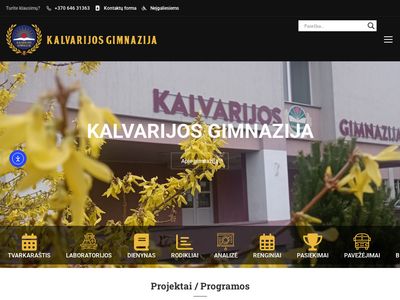 Naujienos  kalvarijosgimnazija.lt