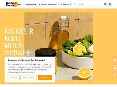 Kitchen Honey – Lietuviška Produkcija Patiekalams  kitchenhoney.lt
