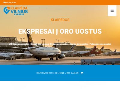 Ekspresai į oro uostus | Autobusai Klaipėda – regiono oro uostai
