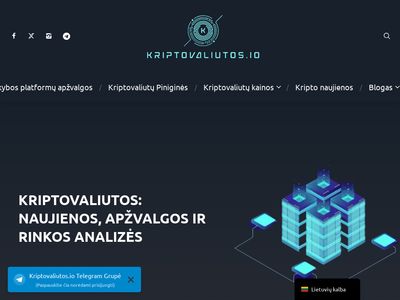 Kriptovaliutų ir jų platformų (biržų) apžvalgos – kriptovaliutos