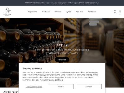 Miško Natų Vynas
– Miško Natų kromelis