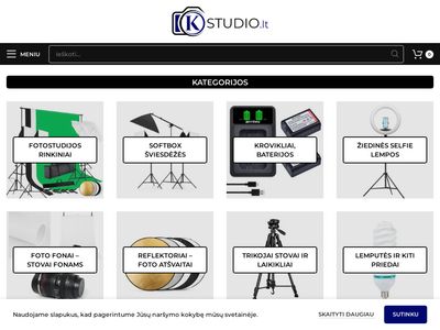 KStudio.lt – Fototechnika ir foto priedai  www.kstudio.lt