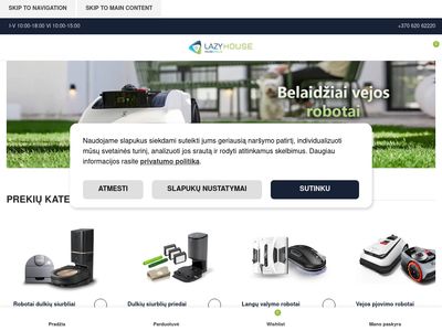 Pagrindinis – Lazy House robotics  lazyhouse.lt