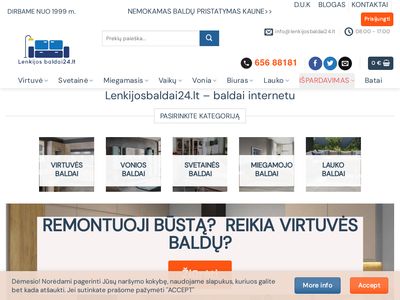 Baldai internetu &bull; lenkijosbaldai24.lt Pristatymas visoje