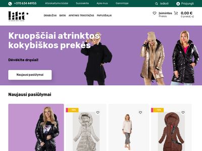 Didelių dydžių drabužiai moterims internetu – Lilit.lt