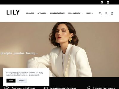 Papuošalai internetu Jums! | Lilypapuosalai.lt  www.lilypapuosalai.lt