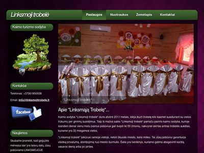 Linksmoji Trobelė  linksmojitrobele.lt