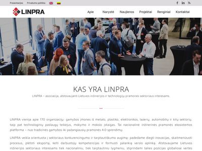 Lietuvos inžinerinės pramonės asociacija – Pradinis