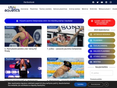Lietuvos plaukimo federacija  ltuswimming.com