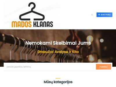 Skelbimai – madosklanas.lt  madosklanas.lt